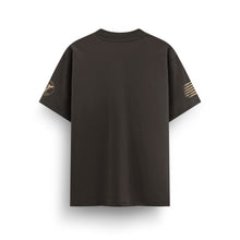 Load image into Gallery viewer, Cardini Defense “Land of the Free” Eagle Graphic Tee – Men’s Vintage Patriotic Shirt, 60/40 Cotton-Poly Blend
