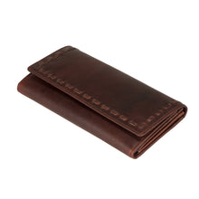 Load image into Gallery viewer, &quot;HOPE&quot; RFID LEATHER LACED WALLET
