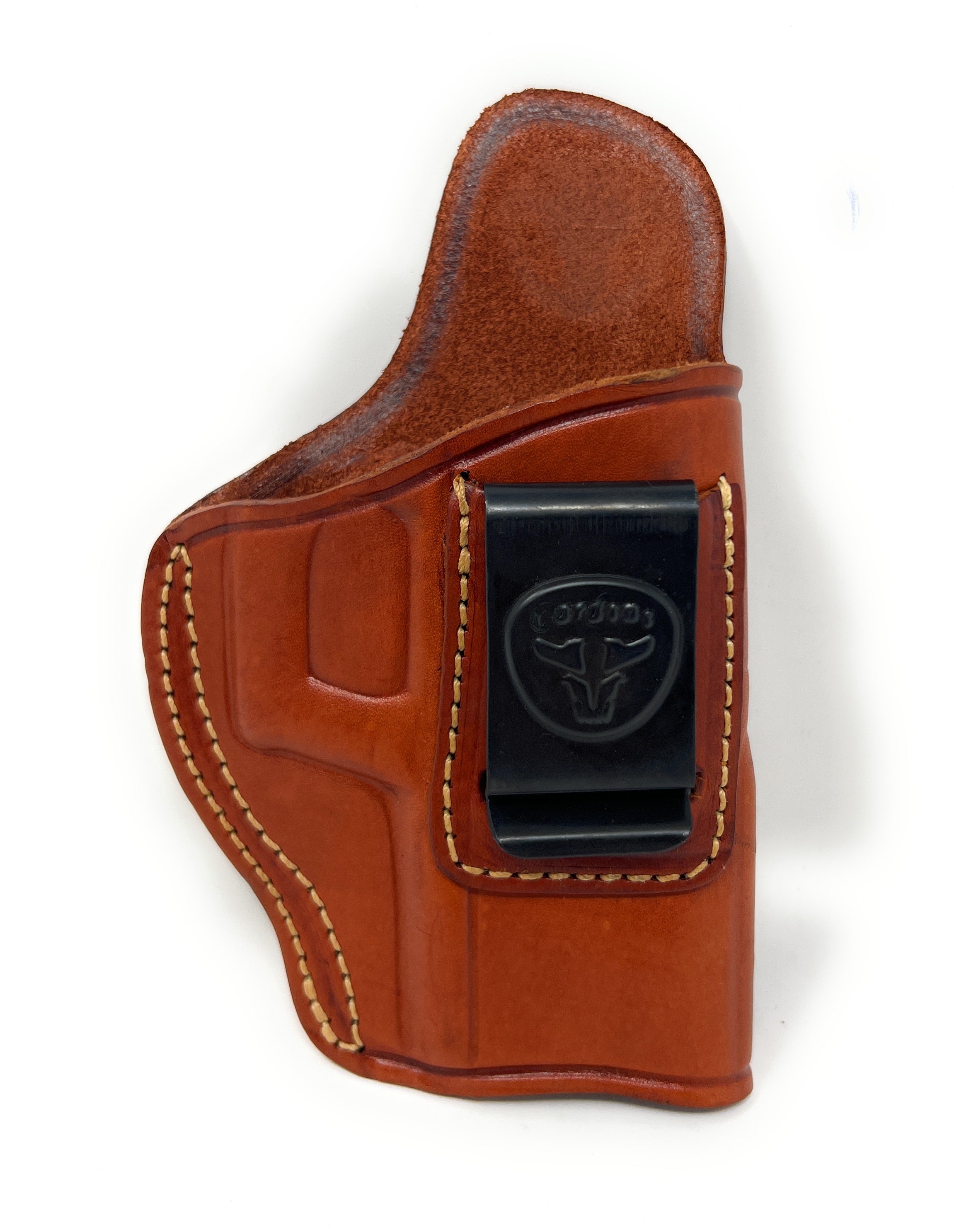 GUN HOLSTER FOR CZ 75, 85, 85B, 97, 97B. IWB LEATHER HOLSTER CONCEAL CARRY.