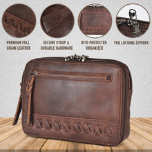 Load image into Gallery viewer, CONCEALED CARRY &quot;KAILEY&quot; LEATHER PURSE PACK
