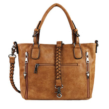 Load image into Gallery viewer, CONCEALED CARRY &quot;ELLA&quot; TOTE/SATCHEL
