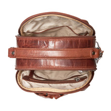 Load image into Gallery viewer, CONCEALED CARRY &quot;SAWYER&quot; LEATHER BACKPACK
