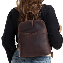 Load image into Gallery viewer, CONCEALED CARRY &quot;JAYDEN&quot; LEATHER BACKPACK
