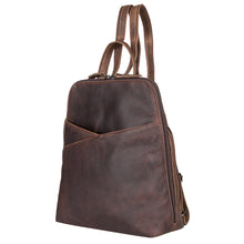 Load image into Gallery viewer, CONCEALED CARRY &quot;JAYDEN&quot; LEATHER BACKPACK
