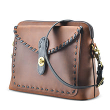 Load image into Gallery viewer, CONCEALED CARRY &quot;EVELYN&quot; LEATHER CROSSBODY

