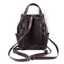 Load image into Gallery viewer, CONCEALED CARRY &quot;ALLIE&quot; LEATHER BACKPACK
