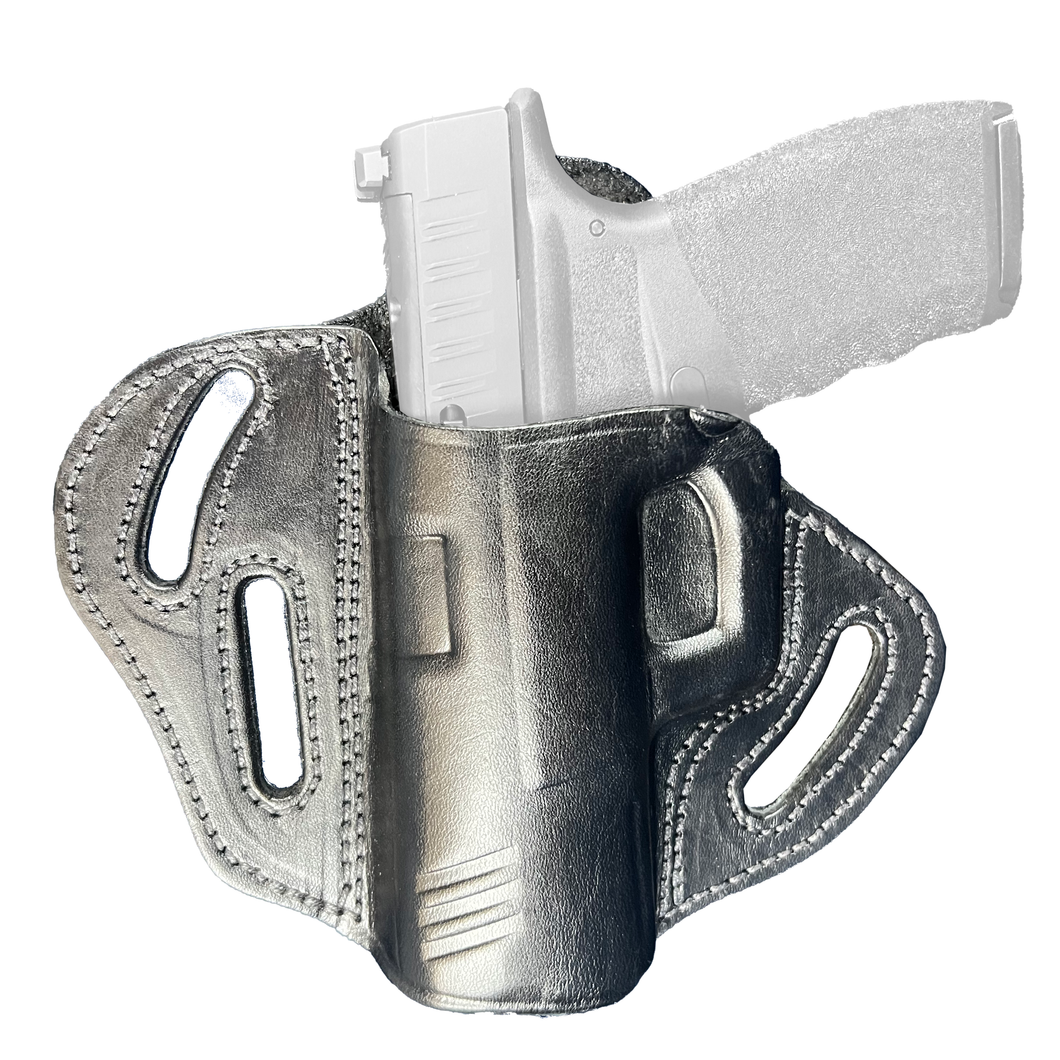 Cardini 3 Slot Pancake Style Belt Holster