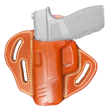 Load image into Gallery viewer, Cardini 3 Slot Pancake Style Belt Holster
